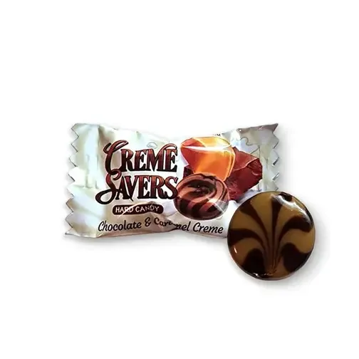 Creme Savers Chocolate and Caramel Hard Candy - 1lb