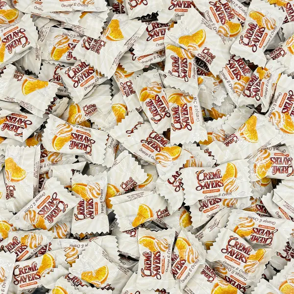 Creme Savers Orange Hard Candy, Wholesale