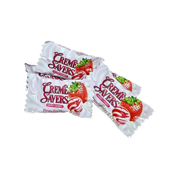 Creme Savers Strawberry Hard Candy, Wholesale - Iconic Candy  Candy