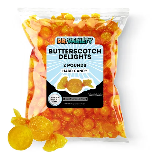 Butterscotch Buttons, Butter Delights - Dr. Variety Candy