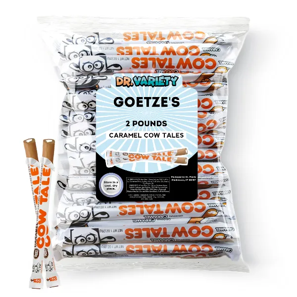 Goetzes Cow Tails 2 Pounds Bulk - Goetze Candy