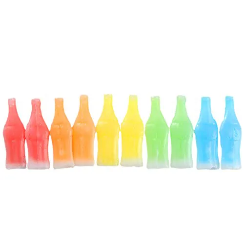 Nickel Nips Soda Bottle Candy, Chew Spit