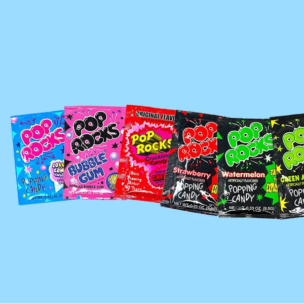 Pop Rock Candy Bulk, Retro, Popping Candy