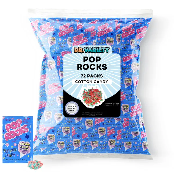 Pop Rocks Cotton Candy, Bulk - Pop Rocks Candy