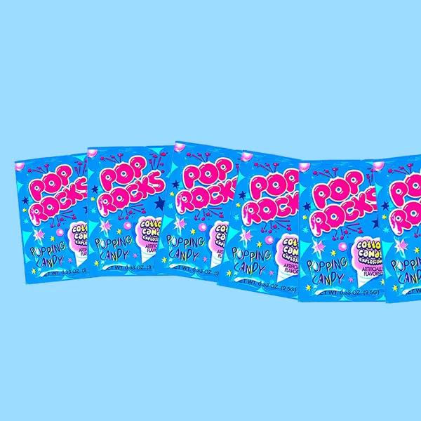 Pop Rocks Cotton Candy 72 Pack, Dr. Variety