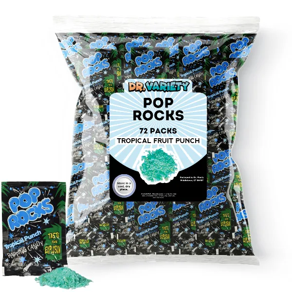 Pop Rocks tropical Fruit Punch, Bulk - Pop Rocks Candy