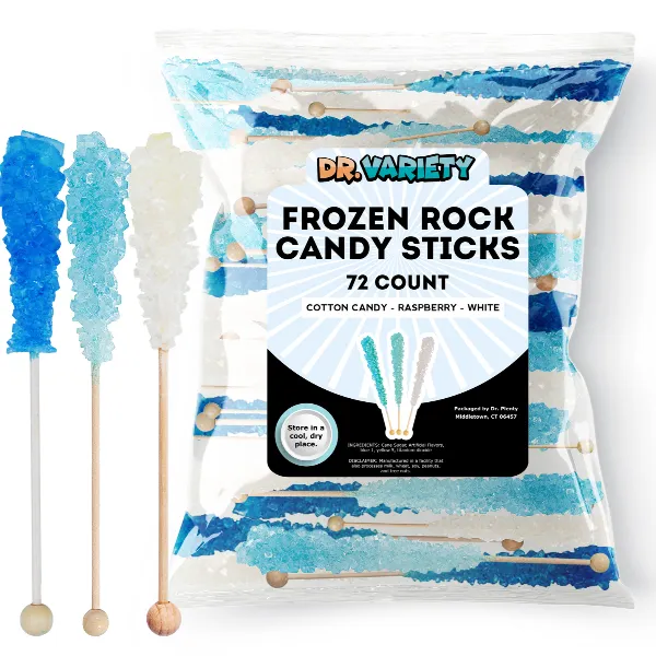 Frozen Ice Rock Candy Sticks, Party  - Dr. Variety Candy