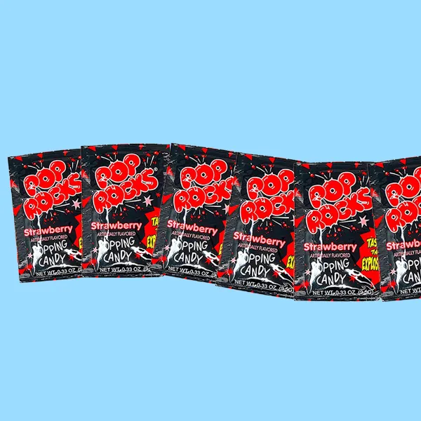 Strawberry Pop Rocks Bulk