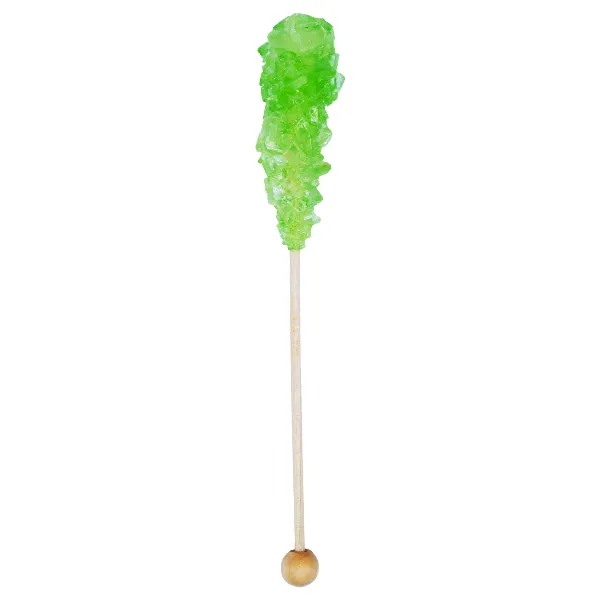 Green Crystal Candy on a Stick, Wholesale