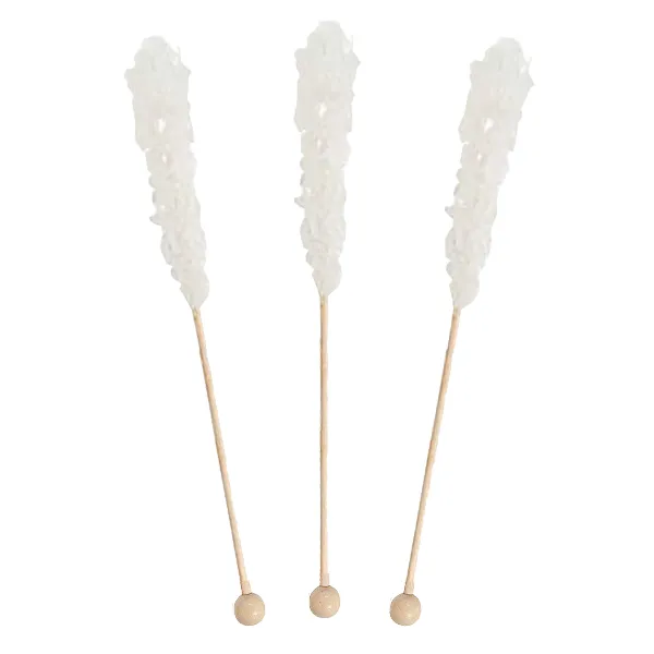 White Rock Candy Sticks, Bulk - Dr. Variety Candy